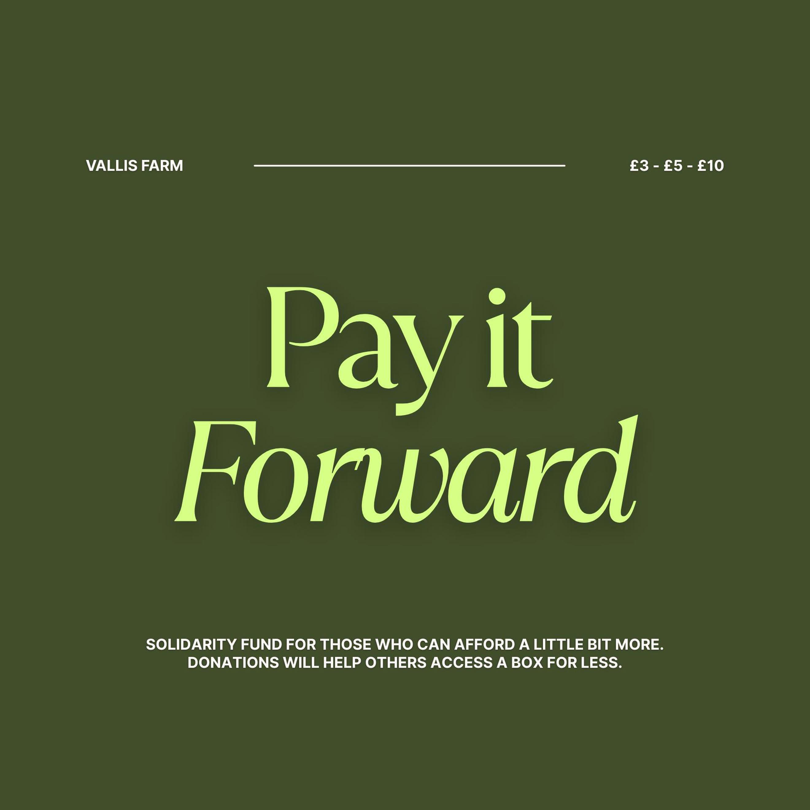 Pay It Forward £10
